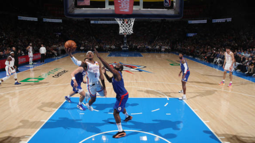 快船vs雷霆，一场激情四溢的NBA对决