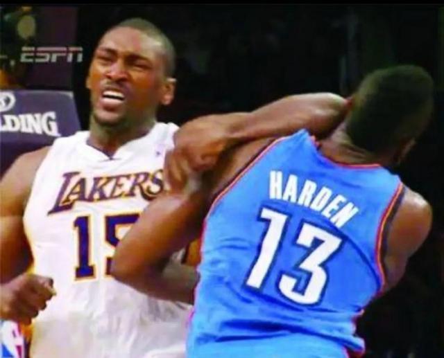为什么NBA里没人敢惹阿泰？别被他的大拳头骗了，真正的原因是这个